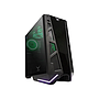 Gabinete Gamer Modelo COLOSUS, Full ATX, Panel Lateral de Cristal Templado, 3 Ventiladores Frontales, Iluminación RGB, No Incluye Fuente de Poder, NACEB NA-0610
