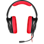 Audífonos con Micrófono Gamer HS35 Stereo, Alámbrico 3.5mm, Longitud del Cable 1.1 Metros, Color Negro / Rojo, CORSAIR CA-9011198-NA