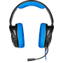 Audífonos con Micrófono Gamer HS35 Stereo, Alámbrico 3.5mm, Longitud del Cable 1.1 Metros, Color Negro / Azul, CORSAIR CA-9011196-NA