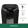 Trituradora / Destructora Modelo LX50 (CRC44028), Corte Cruzado, 9 Hojas, 4.4  Galones, FELLOWES 4402801