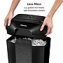 Trituradora / Destructora Modelo LX50 (CRC44028), Corte Cruzado, 9 Hojas, 4.4  Galones, FELLOWES 4402801