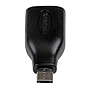 Adaptador Micro USB Macho a USB A Hembra OTG para Tablets Smartphones Celulares - Negro