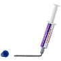 Pasta Térmica P/ CPU, Jeringa Resellable (1.5 gramos), STARTECH SILVGREASE1