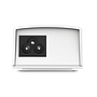 Adaptador PoE Pasivo, Velocidad Gigabit, 2 Puertos Ethernet (Data IN / Passive PoE), 48VDC, TP-LINK TL-POE150S 