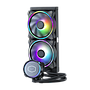 Sistema de Enfriamiento Líquido P/ CPU MASTERLIQUID ML240 ILLUSION, Radiador de 277mm, 2 Ventiladores de 120 x 120 x 25mm, 650-1800 RPM, COOLER MASTER MLW-D24M-A18PC-R2