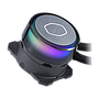 Sistema de Enfriamiento Líquido P/ CPU MASTERLIQUID ML240 ILLUSION, Radiador de 277mm, 2 Ventiladores de 120 x 120 x 25mm, 650-1800 RPM, COOLER MASTER MLW-D24M-A18PC-R2