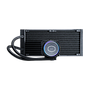 Sistema de Enfriamiento Líquido P/ CPU MASTERLIQUID ML240 ILLUSION, Radiador de 277mm, 2 Ventiladores de 120 x 120 x 25mm, 650-1800 RPM, COOLER MASTER MLW-D24M-A18PC-R2