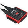 Convertidor USB V3.0/V2.0, para Discos Duros (HDD) SATA/IDE, BROBOTIX 263809