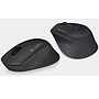 Mouse Óptico Inalámbrico Logitech M280 - 1000DPI, USB, Negro