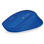 Mouse Óptico Inalámbrico Logitech M280 - 1000DPI, USB, Azul
