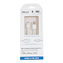 Cable PNY, Carga y Sincronizacion Apple Lighting a USB, Blanco - 1.8 metros