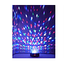 Luz Disco LED Dmx Crystal Ball Display Incluye Control 6 Colores Nueva Version