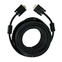 Cable Super VGA Macho a Macho HD15 con Filtros de Ferrita, 15 Metros