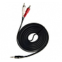 Cable Adaptador de Plug 3.5mm a 2 Plug RCA Estéreo de 1.8 mts