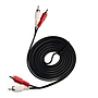 Cable 2 Plug RCA Macho a 2 Plug RCA Macho Estéreo de 1.8 mts
