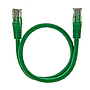 Cable Patch Cord UTP Cat6e .57CCA Verde, 1 Metro
