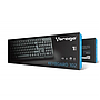 Teclado Vorago KB-102 Multimedia USB Negro