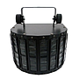 Luz Disco Led Mini Derby Rgbw Para Karaoke Color Negro