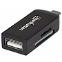 Lector OTG de tarjetas 24 en 1, con puerto USB 2.0. imPORT Link