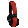 Diadema Naceb Technology, Bluetooth 2.1, Batería 300mAh, Negro / Rojo