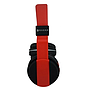 Diadema Naceb Technology, Bluetooth 2.1, Batería 300mAh, Negro / Rojo