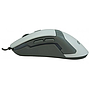 Mouse Gamer Naceb NA-616B, Cambia color de leds, Optico, USB, 2400 DPI, Blanco