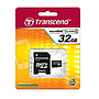 Memoria MicroSD Transcend Clase 4, 32GB, con Adaptador SD, Negro