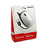 Mouse Microsoft Express, Tecnología BlueTrack. USB 2.0. Color Blanco/Gris