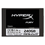 Unidad de Estado Sólido SSD Kingston HyperX FURY de 240 GB, 2.5", SATA III (6Gb/s)