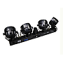 DJ Stand 4 Luces Rgbw 4 En 1 Par 64 Dmx Pedestal Luz DJ