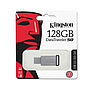 Unidad Flash USB 3.1 Kingston DataTraveler 50 con Elegante y Moderno Diseño de 128GB color Plata