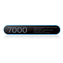Batería Portátil recargable Adata PowerBank X7000, 7000mAh, Negro/Azul