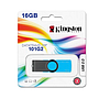 Unidad Flash USB 2.0 Kingston DataTraveler 101 G2 de 16GB. Color Azul