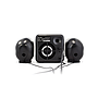 Bocinas 2.1 SPK-200, 7W, USB / SD / 3.5 mm, Color Negro, VORAGO® AC-485871-1