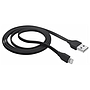 Cable Para Datos y Carga Lightning a USB (M), 1 Metro, Color Negro, NACEB NA-0102N