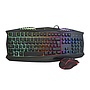 Kit de Teclado y Mouse Alambrico Gamer Naceb Na-617 USB Español Led 4 colores