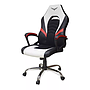 Silla Gamer by NACEB Mod. Titan, Color Blanca, Base de Metal, Semi Reclinable, Naceb NA-0935B