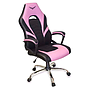 Silla Gamer by NACEB Mod. Titan, Color Rosa, Base de Metal, Semi Reclinable, Naceb NA-0935R