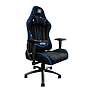 Silla Gamer by Vorago Mod. Start The Gamer, Reclinable, Color Negro / Azul, C/ Soporte Lumbar y Cervical y Descansa Brazos, Tela, Vorago CGC500-BL