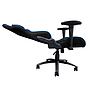 Silla Gamer by Vorago Mod. Start The Gamer, Reclinable, Color Negro / Azul, C/ Soporte Lumbar y Cervical y Descansa Brazos, Tela, Vorago CGC500-BL