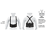 Faja Ventilada Con Tirantes, Ajustable, Talla Mediana, TRUPER FAJA-MV