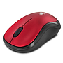 Ratón (Mouse) Óptico Modelo M185, Inalámbrico (USB), Hasta 1000 DPI, Color Rojo / Negro, LOGITECH 910-003635