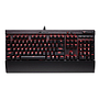Teclado Mecánico Gamer K70 RAPIDFIRE - CHERRY MX Speed, Alámbrico, USB, 1,000Hz, Distribución Inglés, CORSAIR CH-9101024-NA