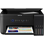 Impresora Multifuncional EcoTank L4150, Inalámbrica, Imprime, Copia, Escanea, Tecnología de inyección de tinta MicroPiezo de 4 colores (CMYK), EPSON C11CG25301