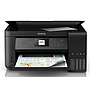 Impresora Multifuncional EcoTank L4160, Inalámbrica, Imprime, Copia, Escanea, Impresión Dúplex, Tecnología de inyección de tinta MicroPiezo de 4 colores (CMYK), EPSON C11CG23301