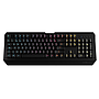 Teclado Gamer, Game Factor, Mecánico, Iluminación RGB, Alámbrico (USB), Antighost, Longitud del Cable 1.80 Metros, VORAGO KBG-601