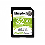 Tarjeta SDHC, Capacidad 32GB, Clase 10 UHS-I,  80MB/seg (lectura), 10MB/seg (escritura), Modelo Canvas Select™, Kingston SDS/32GB