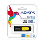 Memoria USB | Capacidad 32GB | Modelo UV128 | USB 3.1 | Color Negro/Amarillo | AUV128-32G-RBY