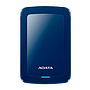 Disco Duro Externo HV300, Capacidad 2TB (2,000GB), Interfaz USB 3.1, Color Azul, ADATA AHV300-2TU31-CBL