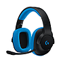 Audífonos Con Micrófono Gamer Modelo G233 Prodigy, 3.5 mm, Color Negro / Azul, Longitud Cable 2.0 Metros, LOGITECH 981-000702